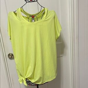 🆓🆓🆓FREE W/PURCHASE🆓🆓🆓Green Women's Short Sleeve Top Set XXL